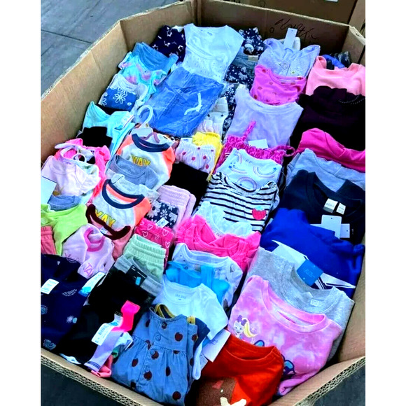 Multi Other - NWOT Girls Clothing Wholesale Liquidation Lot of 30pcs Spring/Summer Sz 0 - 12 M